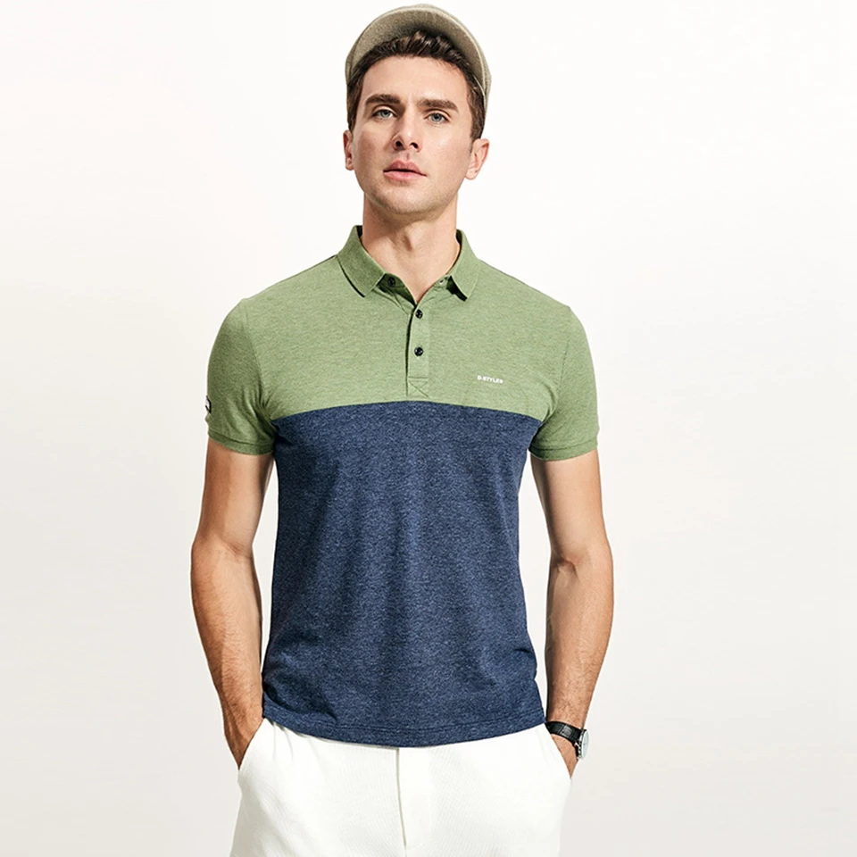 95% хлопок+ 5% спандекс дышащая мягкая Мужская рубашка поло с коротким рукавом цветная анти-пилинг зеленая качественная модная мужская рубашка Поло