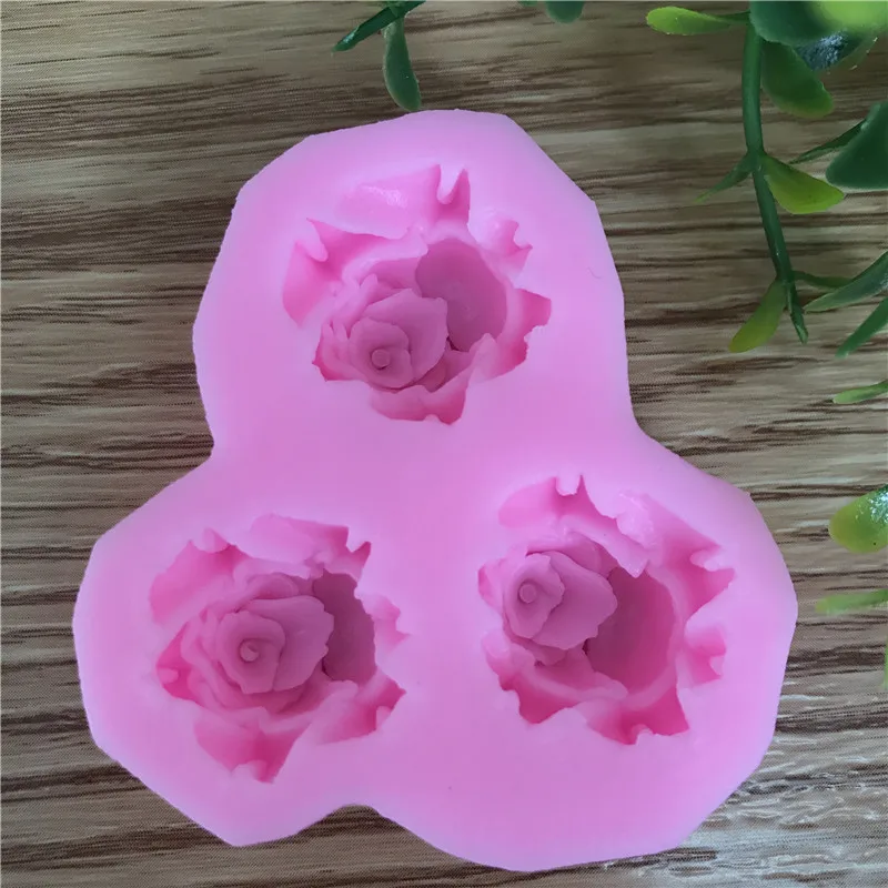 High Quality Mini Silicone flower Cake Decorating DIY Mold Handmade