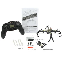 2.4G 6-Axis Gyro RC Drone With Camera 180 Degree Inverted Mode Flight Quadcopter Flashing Drones Remote Control Headless Mode!!!