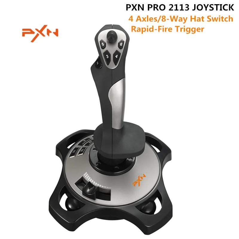 PXN PRO 2113 4 Axles Fixed Reliable Flying Game Rocker Joystick
