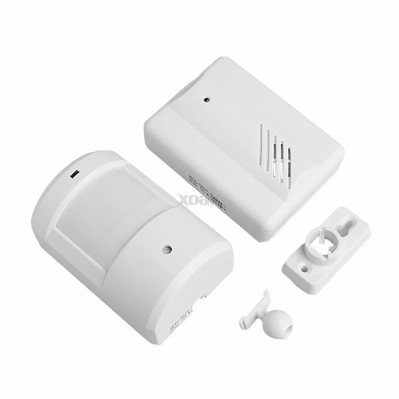 

New Wireless Sensor Detector Door Gate Entry Bell Chime Doorbell Alarm Alert Motion M06 dropship