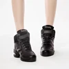 Sansha  Classic  Popular Genuine Leather Salsa Modern Dance Sneakers For Women Man H52LPI 3