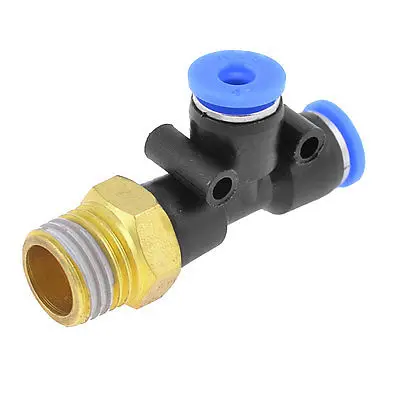 

Pneumatic 1/4" PT Thread 4mm One Touch Push In T Joint Quick Fittings