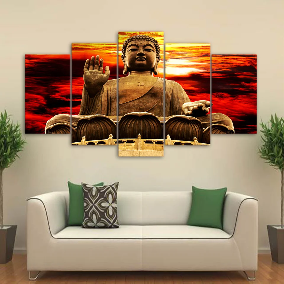 aliexpress com buy 5 panel canvas art home decoration pictures aliexpress com buy 5 panel canvas art home decoration pictures