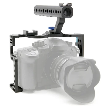 

Photographic Camera Protecting Case Slr Portable Stabilizer Mount With Top Handle Grip For Panasonic Lumix Gh5/Gh5S Camera Pho
