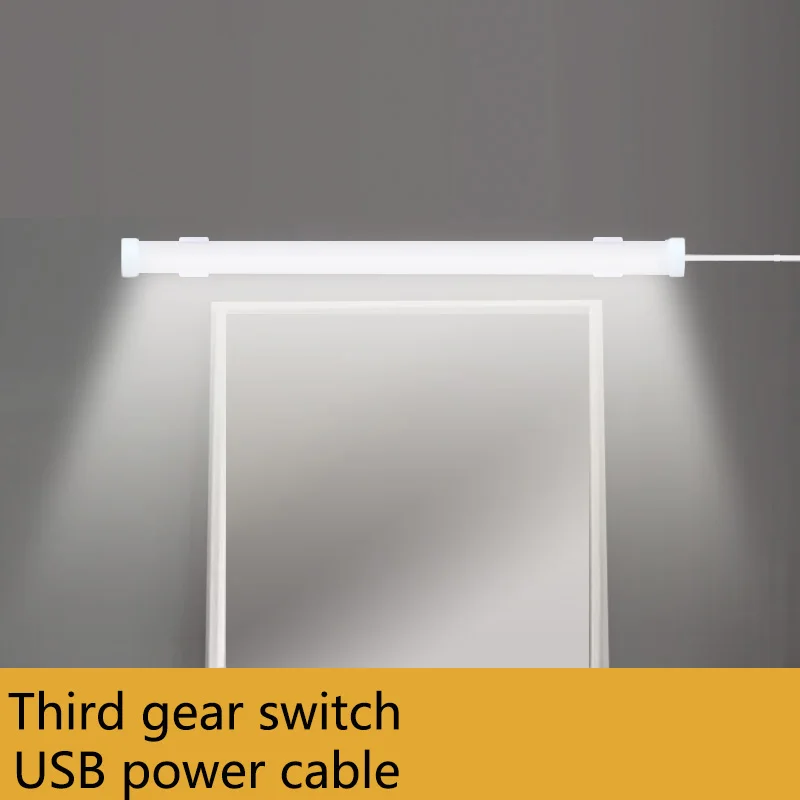 

Mirror headlight Punch free bathroom Bedside lamp Dressing table lamp LED cabinet light Makeup light USB LED Lamp