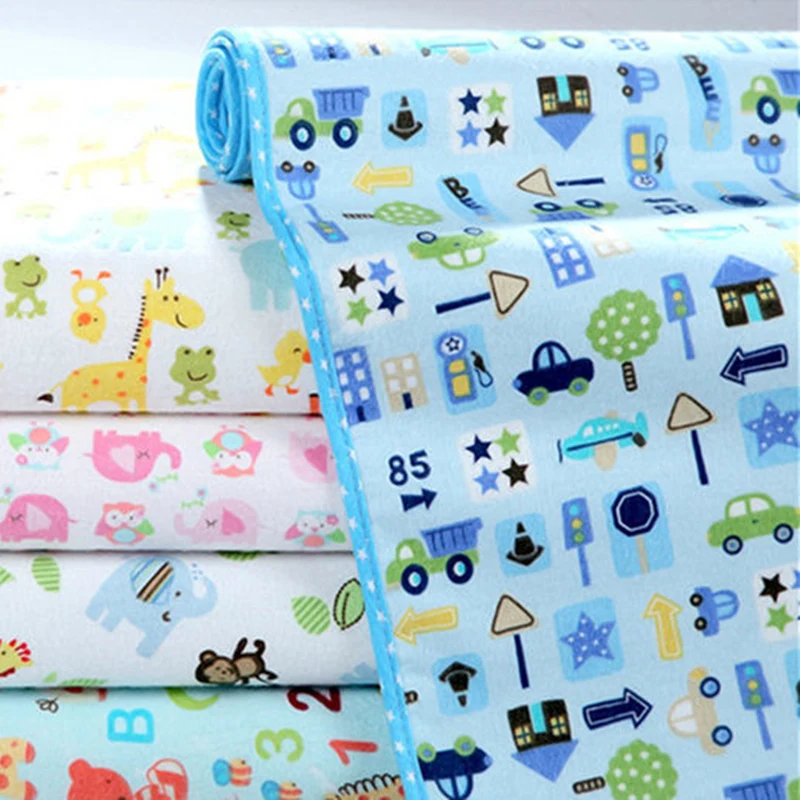 

[Mumsbest] 3 Layers Baby Bamboo Changing Pads Newborn Baby Changing Pad For Infant Child Bed Waterproof Changing Mat For Crib