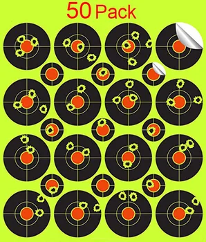 50pack shooting stickers Splatterburst Targets 2 inch Stickers Splatter Reactive Self Adhesive Shooting Targets Gun Rifle david watson abcs of rifle shooting