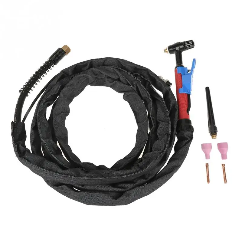

Metal Ceramic Tig Welding Torch Air Cooled Welder M16 for QQ150 3.7m/12ft Shield Cup Electrode M16 Set Tig Torch Kit