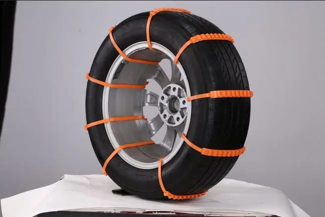 10PCS Set Car Universal Mini Plastic Winter Tyres wheels Snow Chains For CarsSuv Car-Styling Anti-Skid Autocross Outdoor (8)