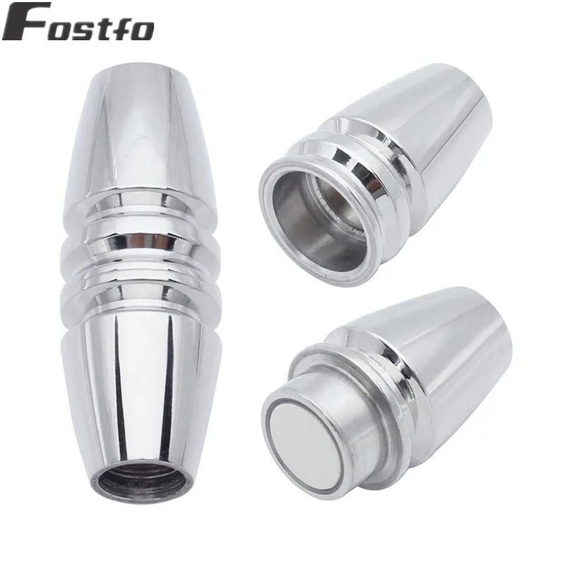 

Fostfo 2pcs/lot Stainless Steel Strong Magnetic Clasps Fits 5mm Round Leather Cord Bracelet Necklace End Caps Jewelry Making