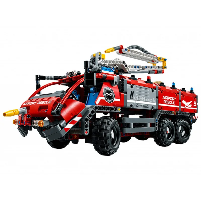 

The Rescue Vehicle Set Compatible With Legoing Technic 42068 Mechanical Model Building Blocks Birthday Gifts Toys For Boys