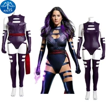 Новое поступление X-men Apocalypse Psylocke Elizabeth Braddock женское нарядное платье Косплей Костюм Хэллоуин Индивидуальные