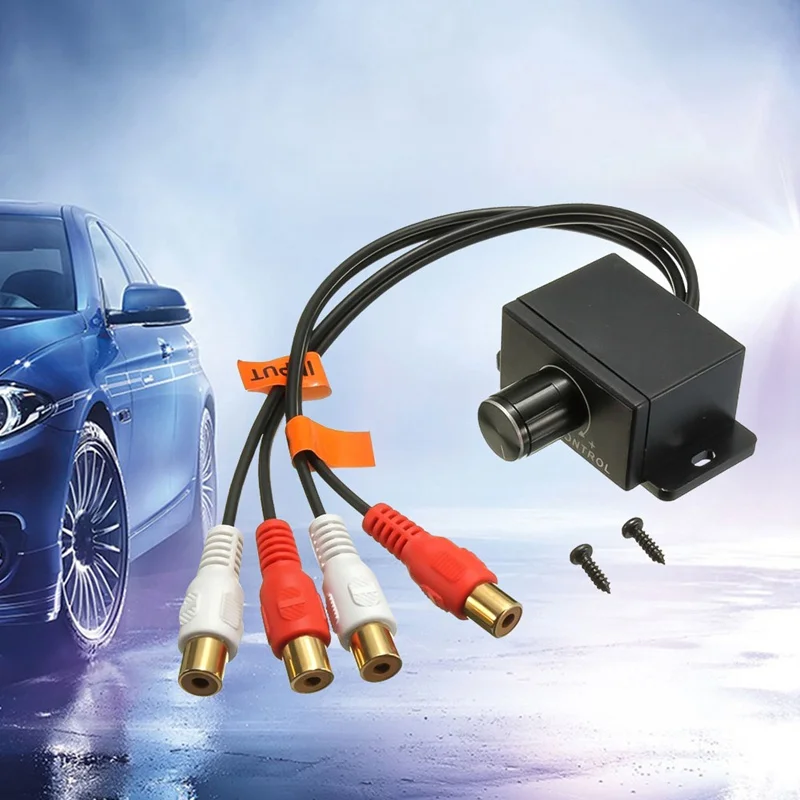 Автомобильный домашний аудиоусилитель 2 RCA усилителя басов дистанционное