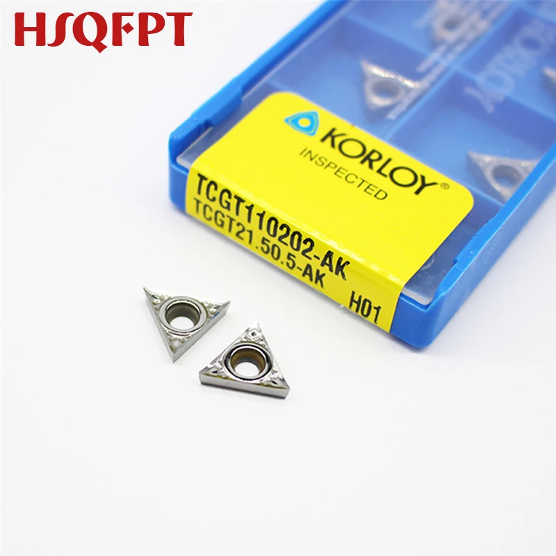 

10pcs TCGT110202 AK H01 TCGT110204 Aluminum cutter blade Insert Cutting Tool turning tool CNC Tools AL +TIN Alloy wood