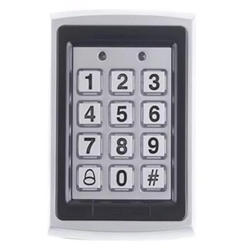 125 кГц RFID Металл Пароль Дверной контроля доступа системы безопасности Kit + электрическая магнитный замок + кнопка выхода