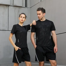 Мужская и женская футболка для бега, Спортивная футболка, Мужская футболка для бега, спортивная одежда, тренировочная спортивная одежда, топы для женщин