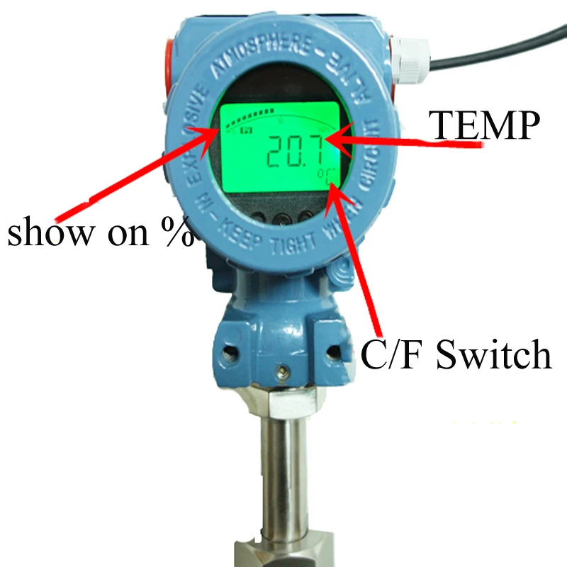 Digital temperature transmitter