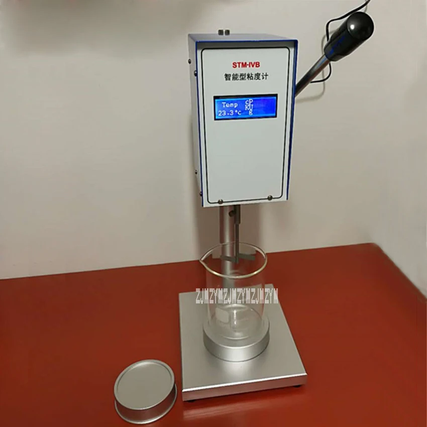 

5th Generation Intelligent Viscometer STM-IVB Digital Rotating Coating Ink Viscosity Meter 110-220V 25W 200r/min 600ml Hot Sale