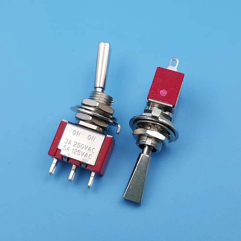 10 шт. SH T8013 UHB 3Pin плоская ручка вкл ВКЛ поддерживает 2 положения SPDT Мини