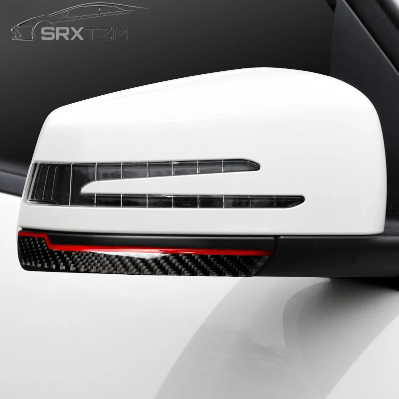 SRXTZM для Mercedes W204 W212 A/B/C/E/G/R Стайлинг автомобиля из углеродного волокна зеркала