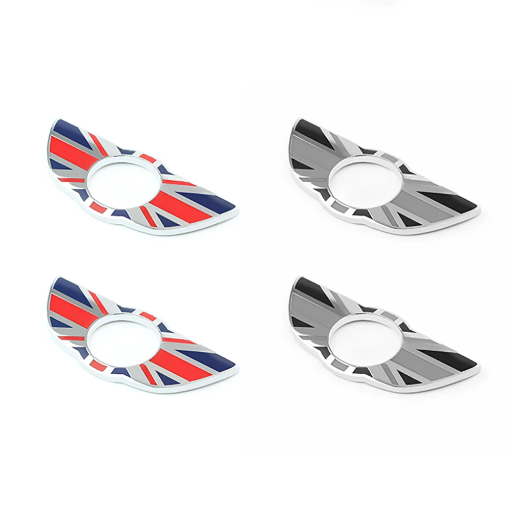 2 шт. украшение для замка эмблема на крыло значок наклейки Mini Cooper S Countryman Paceman R60 R61