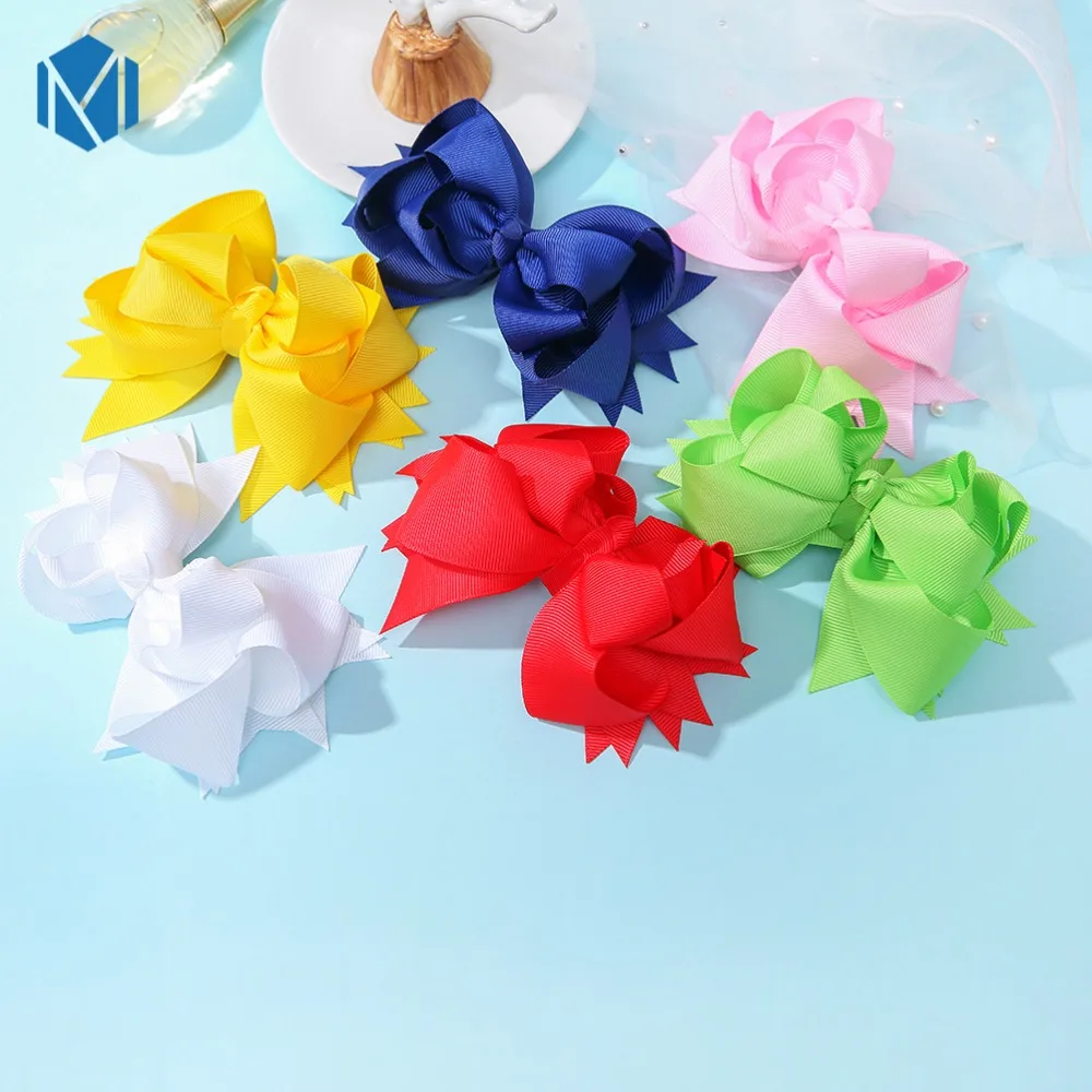 

1pc Solid Hair Bows Baby Girl Bow-knot Hair Clips Hairpin Barrettes for Chird Girls Party Cute Sweet Princess Hair Accessories