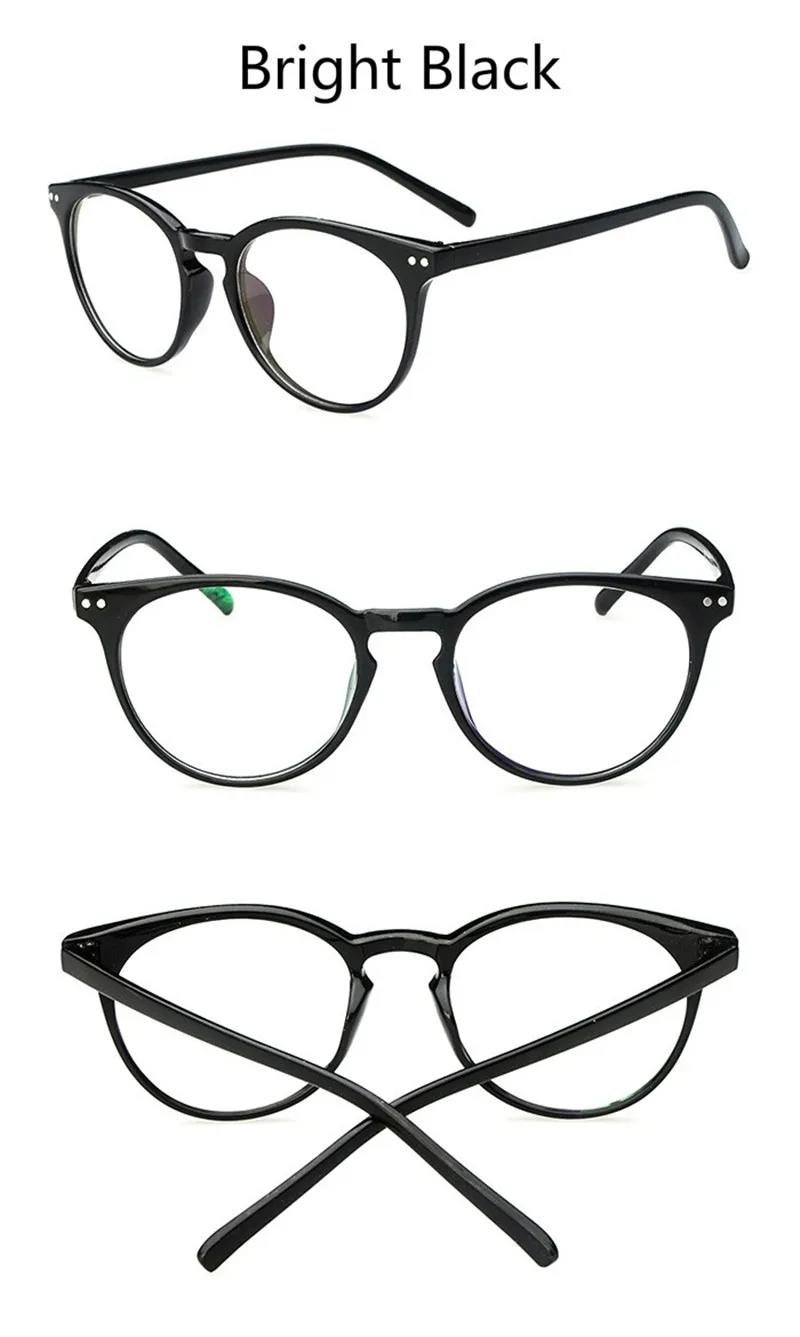 Новая мода ретро мужские очки оправа простые женские очки oculos de grau masculino