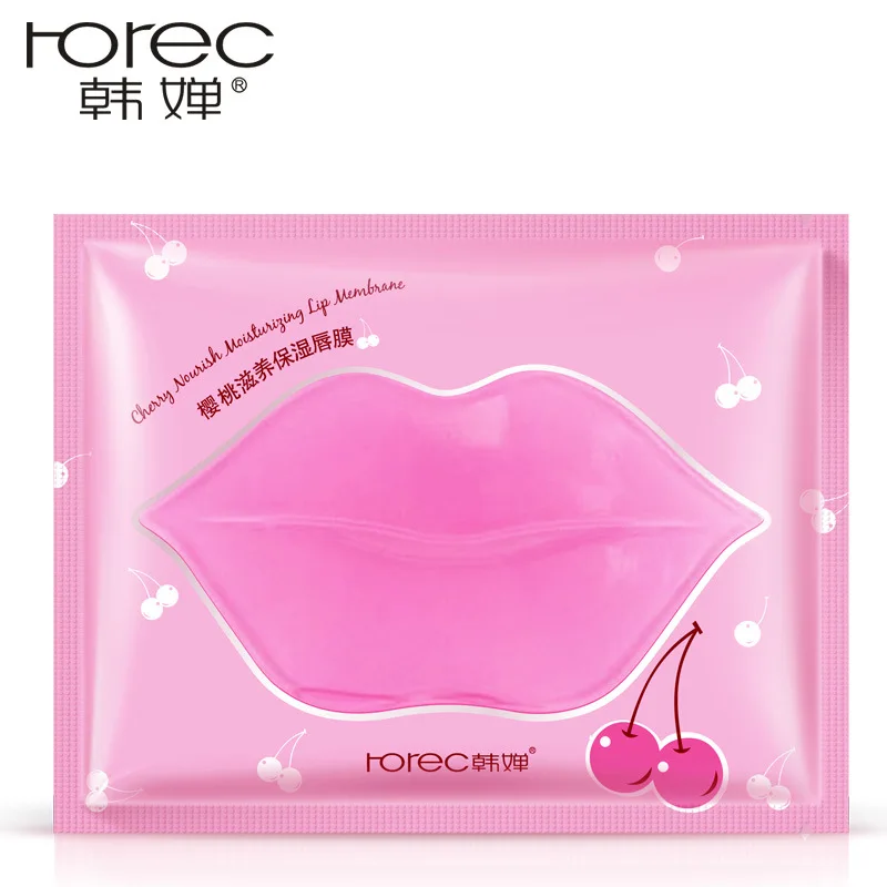 

1pcs new Women Cherry Nourishing Moisturizing Lip Mask Crystal Collagen Long Lasting Anti Aging Wrinkle Lip Membrane