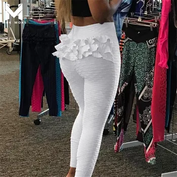 

Cross Into The Hot Women's New Low Waist Solid Color Jacquard Slim Leggings Fashion Casual Gyms Fitness Slimming Women Leggings