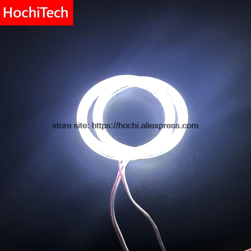 For Chevrolet Niva 2009 2010 2011 2012 2013 COB Led day Light White Halo Cob Led Angel Eyes Ring Error Free Ultra bright