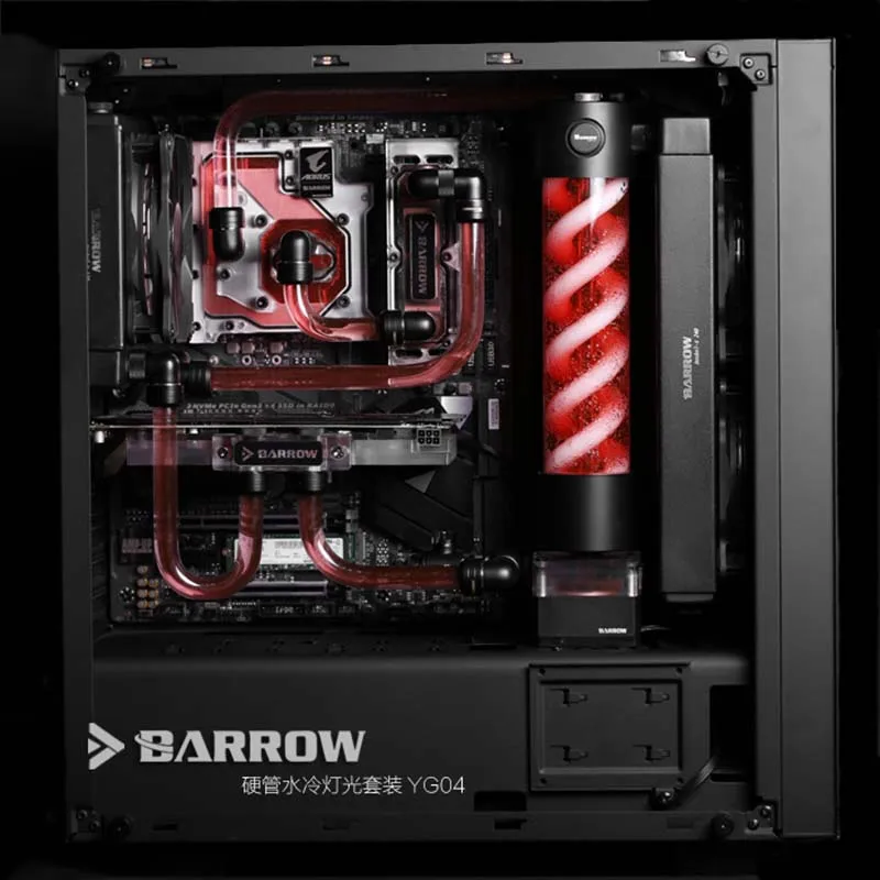 

Кулер для воды Barrow YG01 NZXT S340 Elite, набор жестких трубок для освещения
