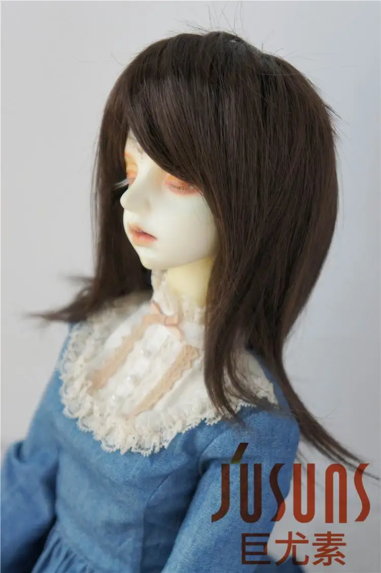 JD046 SD кукольный парик 1/3 кукольный парик парики унисекс природа BJD волосы 8-9 дюймовая фарфоровая кукла волосы винил кукла парик