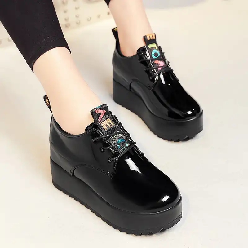mocasines de plataforma mujer
