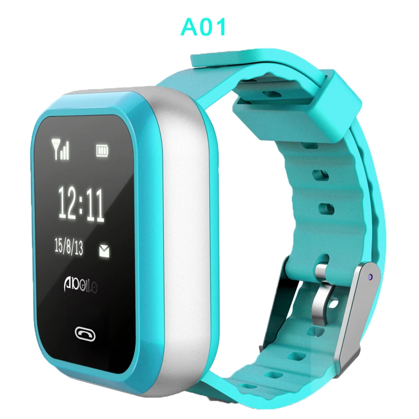 2017 GPS Tracking Watch-M01-GPS, WIFI, LBS location,SOS function, Geo-Fence, Two