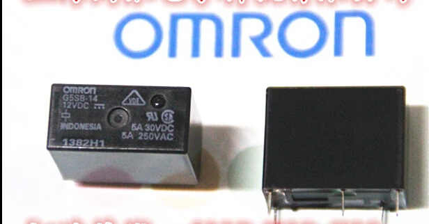 Горячая новинка реле G5SB 14 12VDC G5SB14 DC12V 12vdc 12v 5A 250VAC DIP5 20 шт./лот|Реле| |