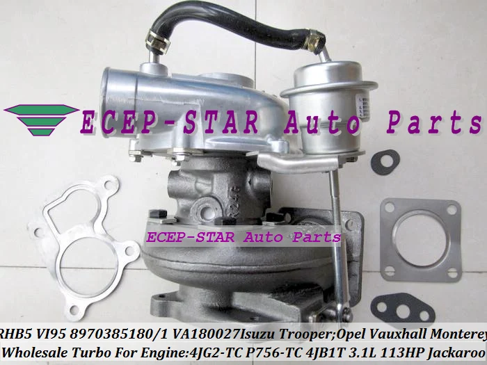 RHB5 VI95 8970385180 8970385181 VA180027 For ISUZU Trooper Holden Rodeo Jackaroo;Opel Vauxhall Monterey 4JB1T 4JG2-TC 3.1L 113HP (14)