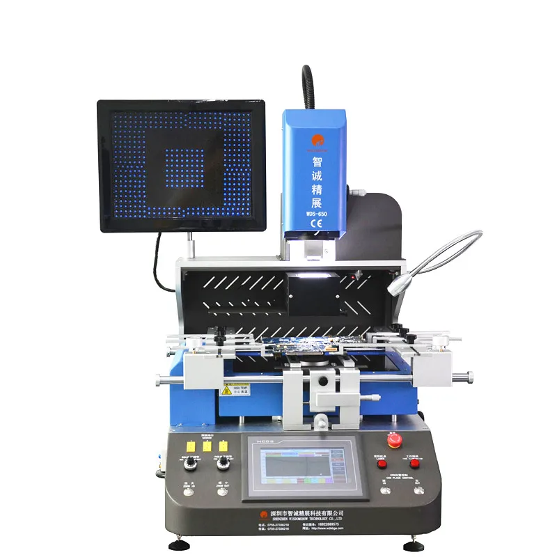WDS-650 атоматическая инфракрасная BGA сварочная паяльная станция для ноутбука \ телефон оборудование для ремонта материнских плат