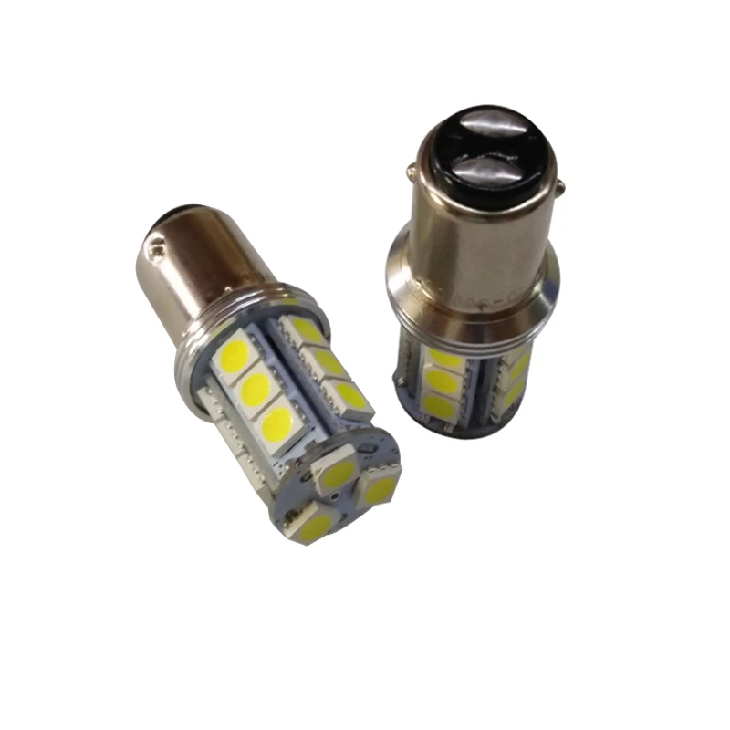 

2 pcs 12V 24V S25 1156 BAY15D BA15S 1157 5050 18SMD LED Light Lamp for volkswa Tail Brake Stop Reserve Auto Lamp Bulb 2Pcs