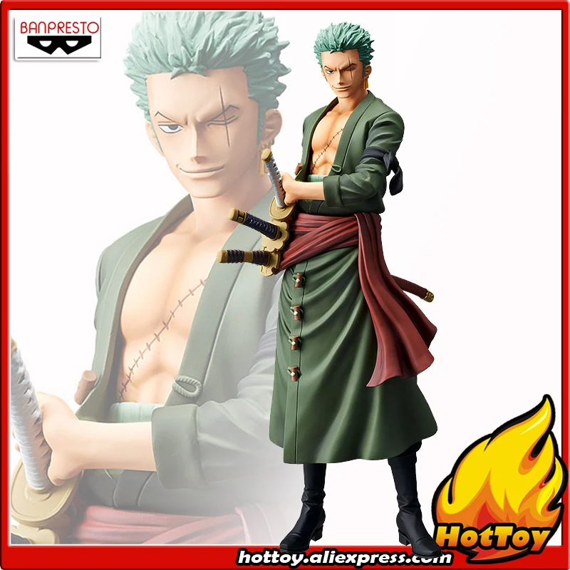 Banpresto Grandista THE GRANDLINE Мужская коллекция фигура-Roronoa Зоро из "ONE PIECE"