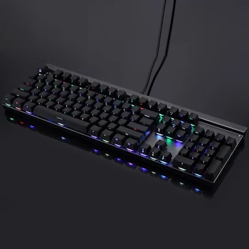 

Mechanical Gaming Keyboard RGB Backlit 104 Keys Outemu Switch Keypad for PC Laptop QJY99