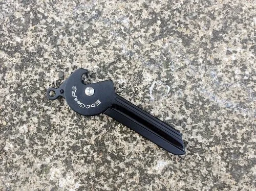 Многофункциональный карманный нож EDC из нержавеющей стали с черным покрытием - Цвет: Черный
