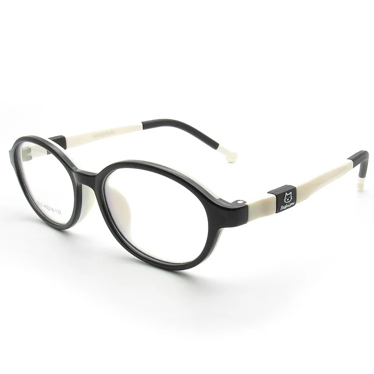Eyeglasses Soft Silica Gel Environmental For Protection, Children's Myopic Glasses Frame, Personality Cartoon Fashion Students, 