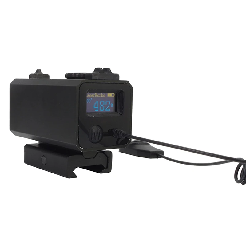 Askco mini 700m механический прицел для охоты лазерный дальномер винтовки mate с