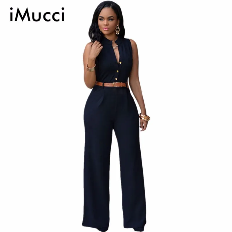 Orcfly-White-Summer-Jumpsuit-Monos-Mujer-Largos-2016-Plus-Size-Romper-Casual-Belted-Wide-Leg-Jumpsuit