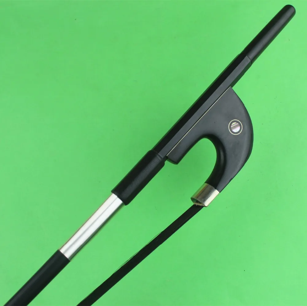 Professional germany stely 3/4 Carbon fiber Double Bass Bow black hair
