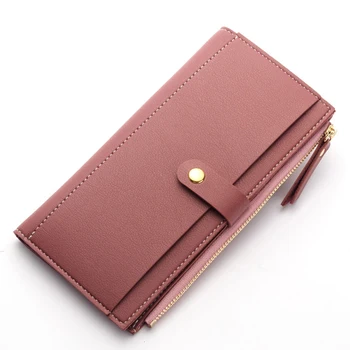 

Luxury Long Wallet Women Wallets Female Leather Clutch Ladies Money Coin Purses Lady Purse Card Holder carteira feminina WWS049