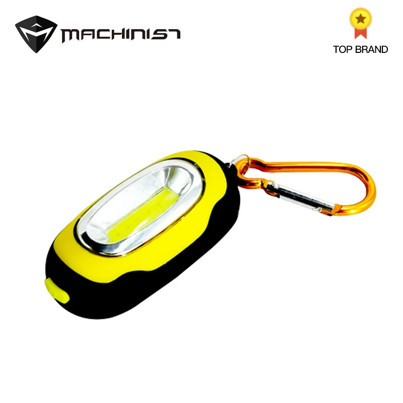 

COB LED Flashlight Light 3-Mode Mini Lamp Key Chain Ring Keychain PVC Lamp Torch Keyring Repair lights With magnet battery