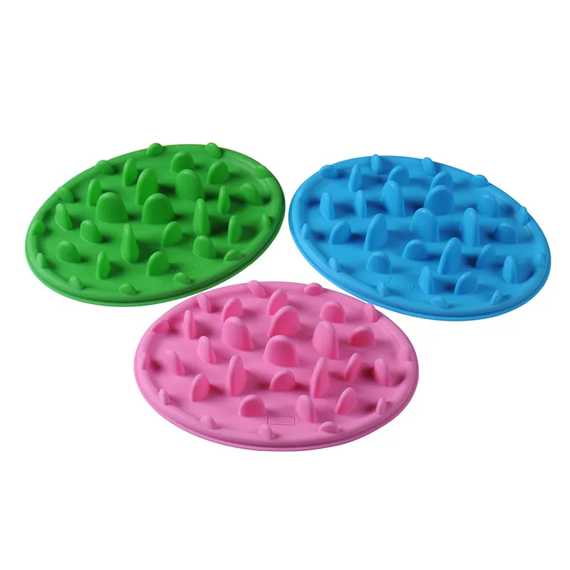 

Pet Food Bowl Interactive Feeder Digestion Puzzle Bowl Slow Food Anti Choke Interactive Slow Feeding Feeder For Dogs Cats