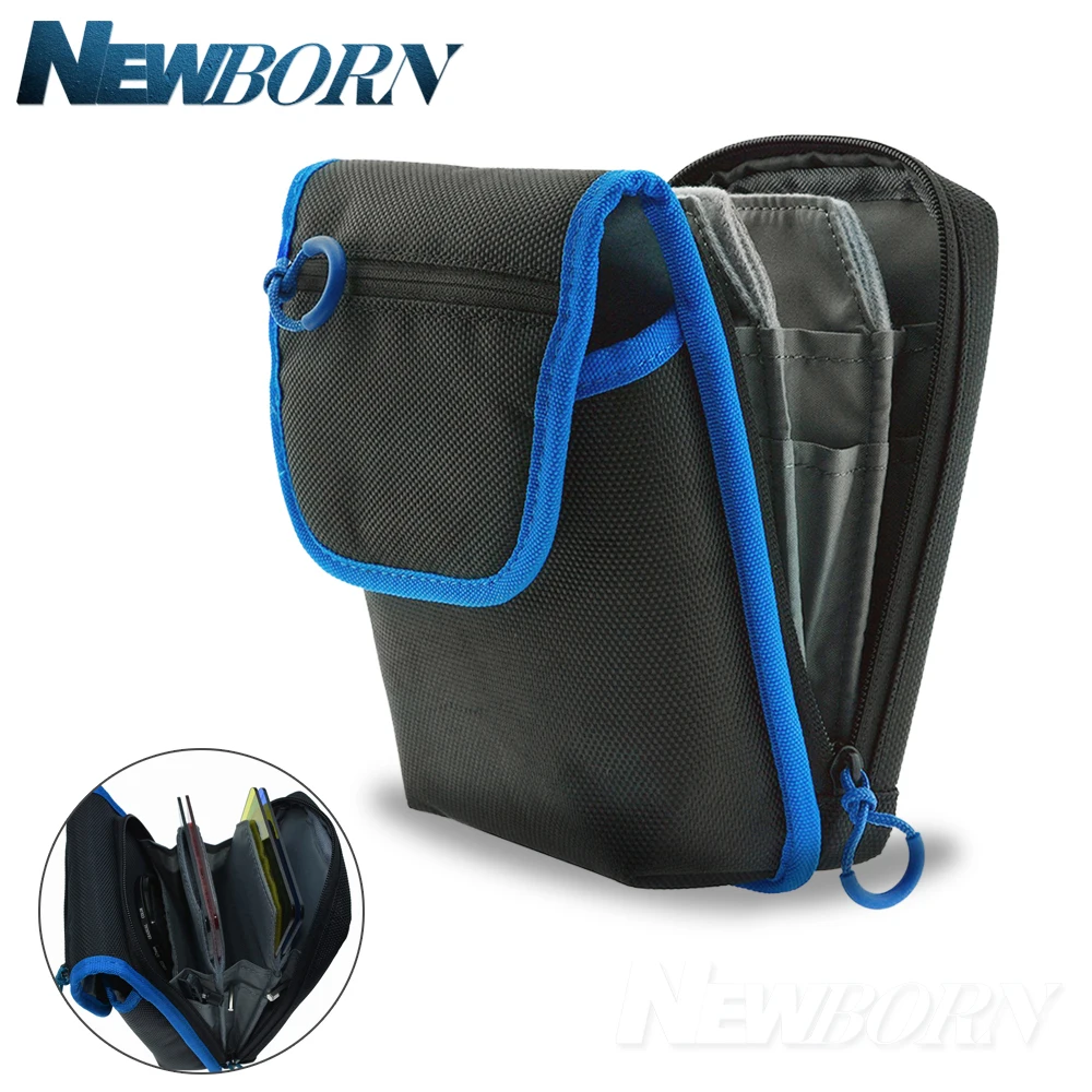 New Camera Lens Filter Case Belt Pouch For 40.5mm105mm Round Or Square Filters And Filter